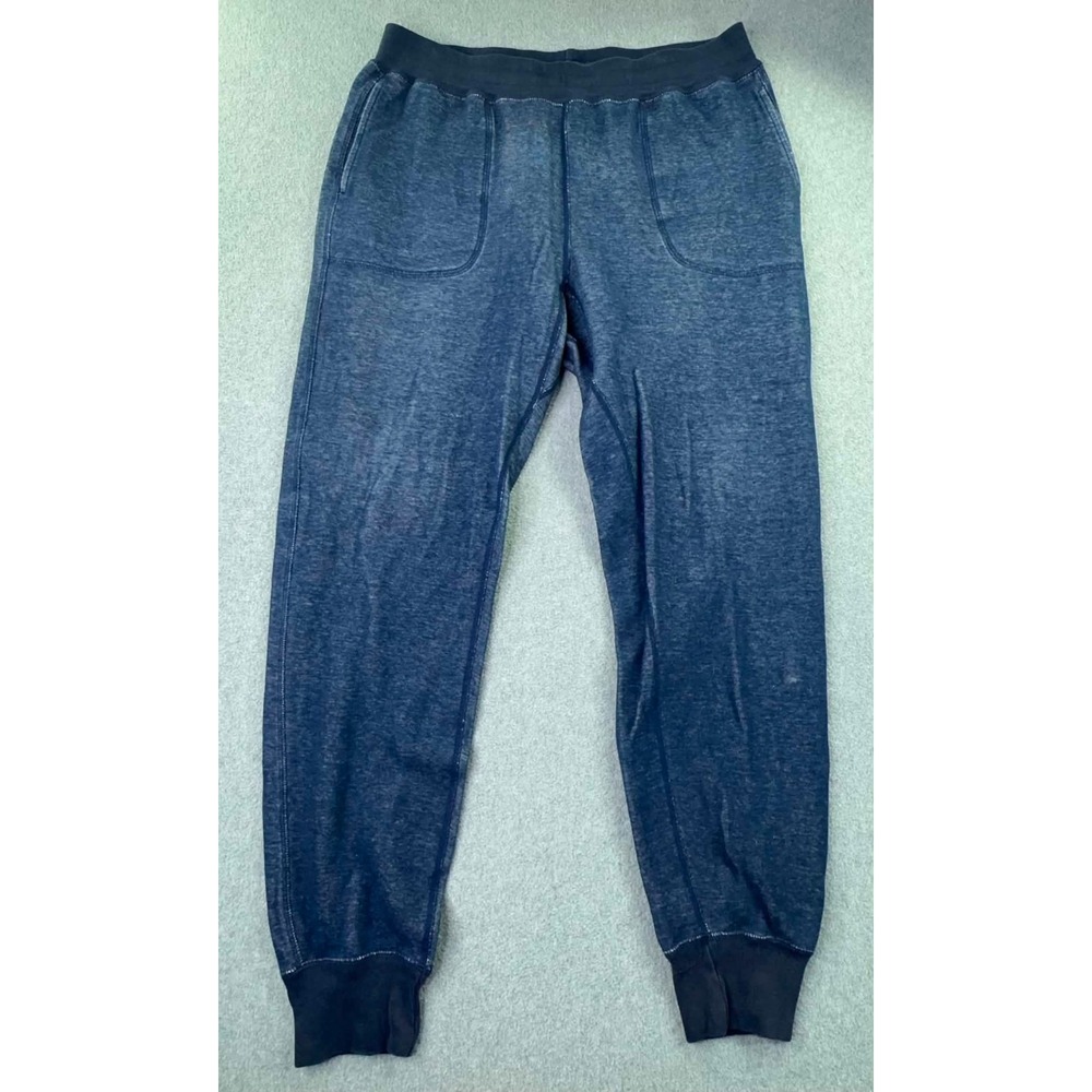 Todd Snyder New York Mens XL Sweatpants Joggers Navy Made in Canada Cotton Soft